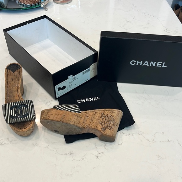 CHANEL Shoes - Chanel Cork platforms